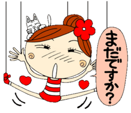 Puppet Ayako 2 sticker #6221003