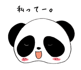 Twin panda sticker #6221762