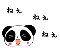 Twin panda sticker #6221764