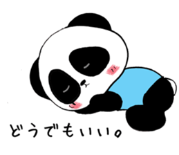 Twin panda sticker #6221776