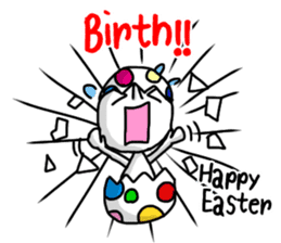 Simple white4_English sticker #6222112