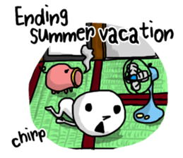 Simple white4_English sticker #6222115