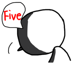 Simple white4_English sticker #6222124