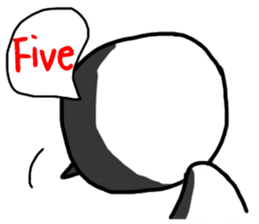 Simple white4_English sticker #6222124