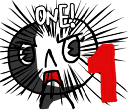 Simple white4_English sticker #6222128