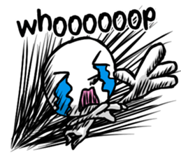 Simple white4_English sticker #6222143