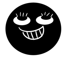 kuromaru face sticker #6222144