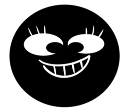 kuromaru face sticker #6222145