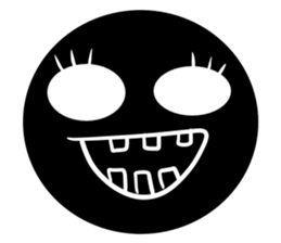 kuromaru face sticker #6222146