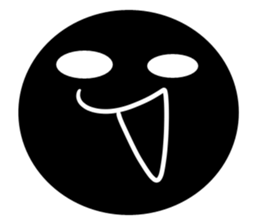 kuromaru face sticker #6222148