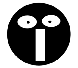 kuromaru face sticker #6222151