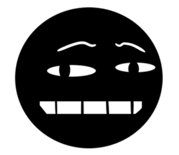 kuromaru face sticker #6222152