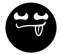 kuromaru face sticker #6222158