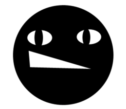 kuromaru face sticker #6222161