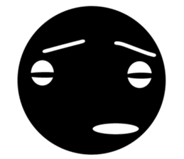 kuromaru face sticker #6222163