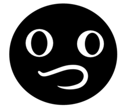 kuromaru face sticker #6222166