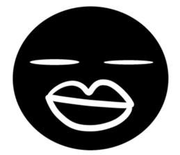 kuromaru face sticker #6222168