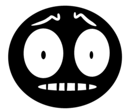 kuromaru face sticker #6222169