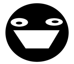 kuromaru face sticker #6222172