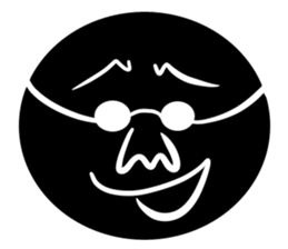 kuromaru face sticker #6222173