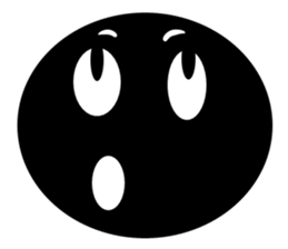 kuromaru face sticker #6222175