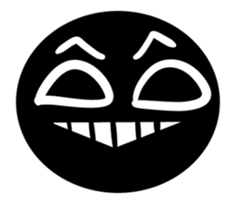 kuromaru face sticker #6222178