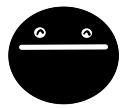 kuromaru face sticker #6222182