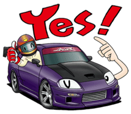 Do-Luck Cars 01 English Version!! sticker #6222468