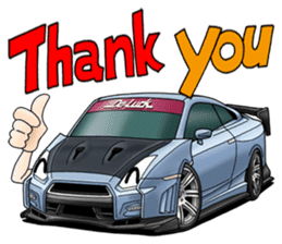 Do-Luck Cars 01 English Version!! sticker #6222469