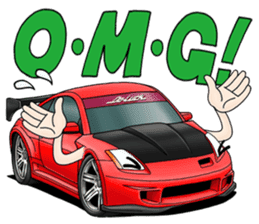 Do-Luck Cars 01 English Version!! sticker #6222472