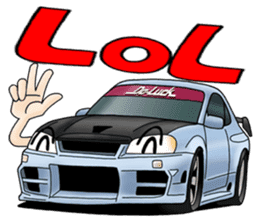 Do-Luck Cars 01 English Version!! sticker #6222476
