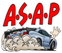 Do-Luck Cars 01 English Version!! sticker #6222478