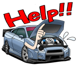 Do-Luck Cars 01 English Version!! sticker #6222482