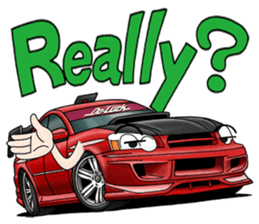 Do-Luck Cars 01 English Version!! sticker #6222484