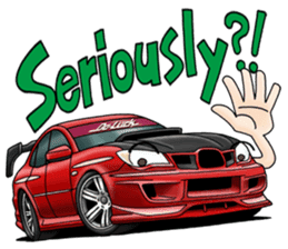 Do-Luck Cars 01 English Version!! sticker #6222491