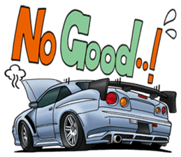 Do-Luck Cars 01 English Version!! sticker #6222494