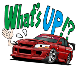 Do-Luck Cars 01 English Version!! sticker #6222499