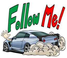 Do-Luck Cars 01 English Version!! sticker #6222500