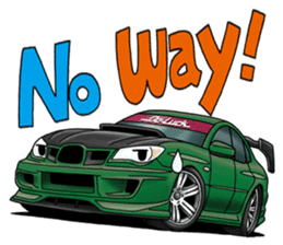 Do-Luck Cars 01 English Version!! sticker #6222503