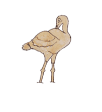 Japanese crane Sticker sticker #6222845