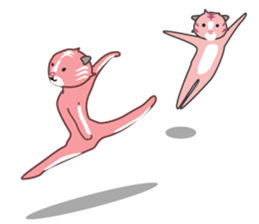 Pink tiger "Pascal" sticker #6222936