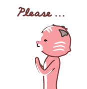 Pink tiger "Pascal" sticker #6222939