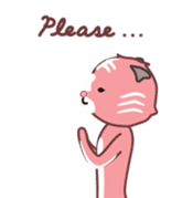 Pink tiger "Pascal" sticker #6222939