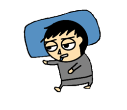 Do your best! Mr. Inoccupation! ! sticker #6222988