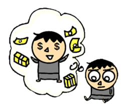 Do your best! Mr. Inoccupation! ! sticker #6222989