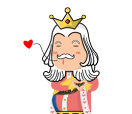 King & Queen Lover sticker #6223071