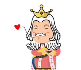 King & Queen Lover sticker #6223071