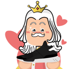 King & Queen Lover sticker #6223076