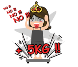 King & Queen Lover sticker #6223081