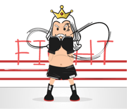 King & Queen Lover sticker #6223092